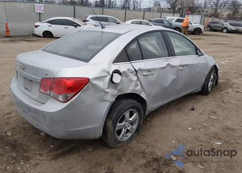 2012 Chevrolet Cruze Lt from USA, damaged, VIN 1G1PE5SC7C7101609